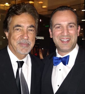 Dr. Hadeed with Tony award winning actor Joe Mantegna