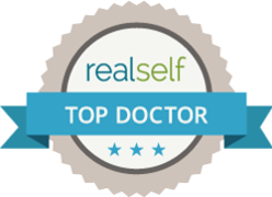 RealSelf Top Doctor badge