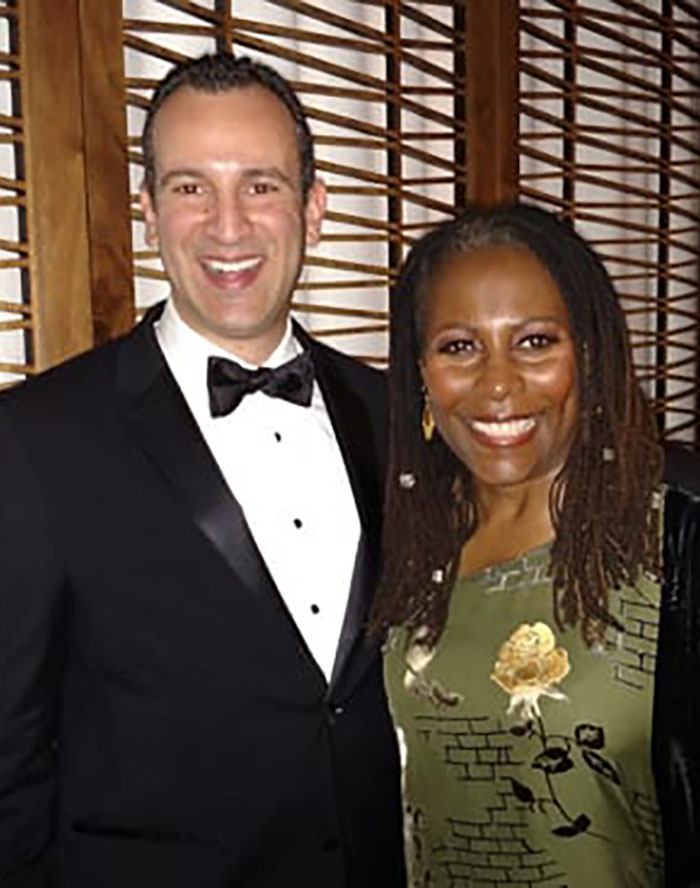 Dr. Hadeed with Grammy and Tony nominated singer and songwriter Brenda Russell