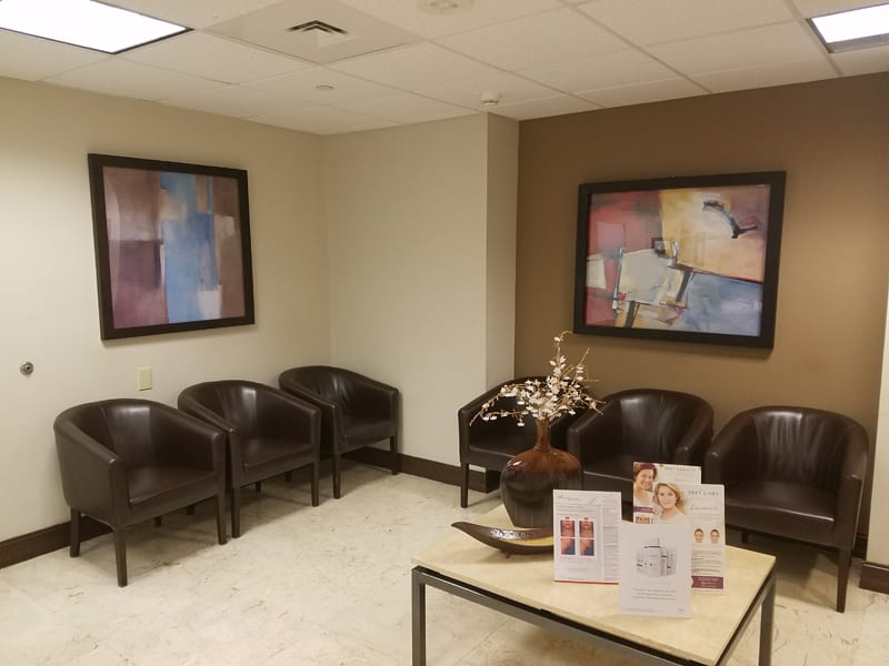 Miami Office of Dr. Hadeed: waiting area