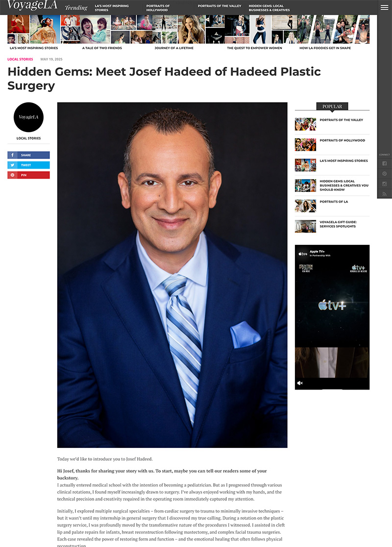 Dr. Hadeed Hidden Gems Voyage LA Article